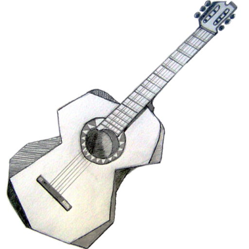 Eu moro dentro da casca do meu violão