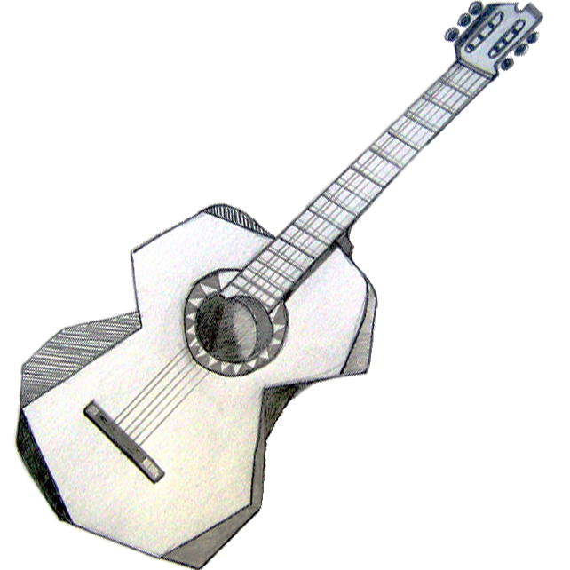Eu moro dentro da casca do meu violão